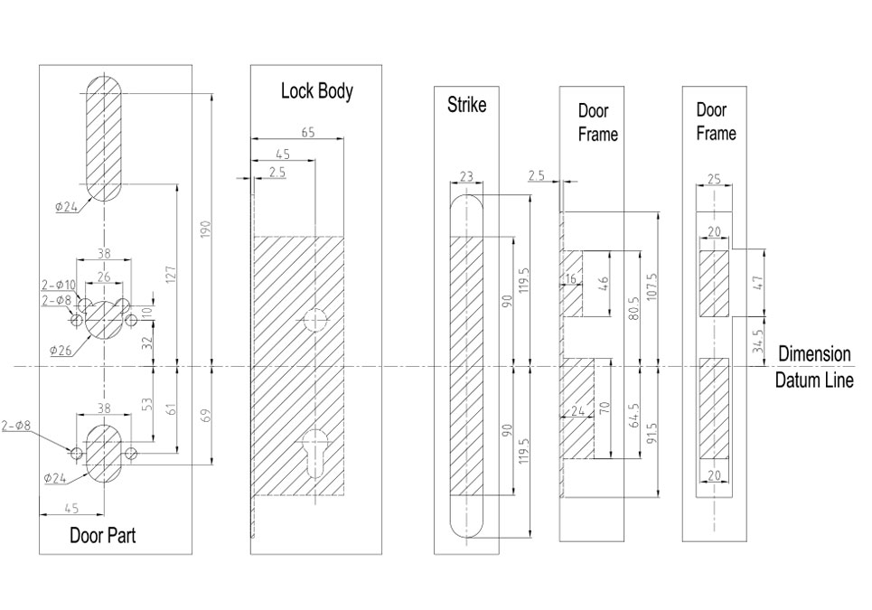 PRODUCT S3063P ORBITA Hotel door lock – Orbita Tech